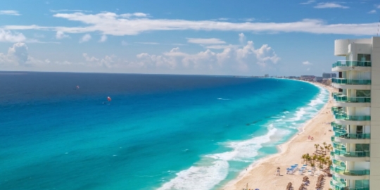 Cancun beach time lapse - 4