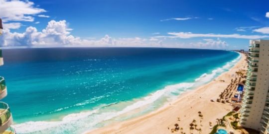 Cancun beach time lapse - 7