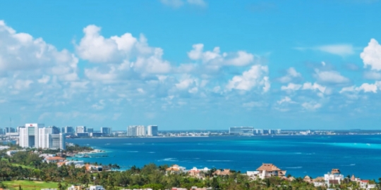 Cancun boats time lapse