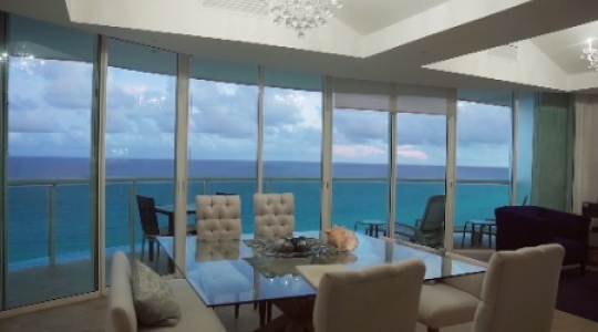 Cancun condo interior dinning table -1 