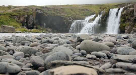 Multiple waterfalls