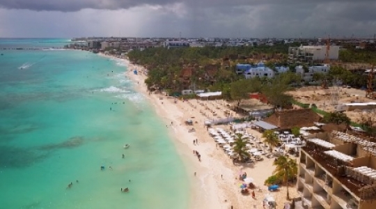 Playa Del Carmen flyover