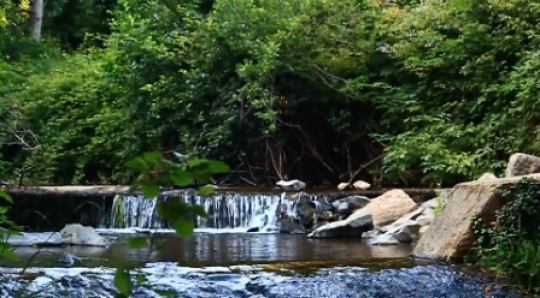 Solitude waterfall