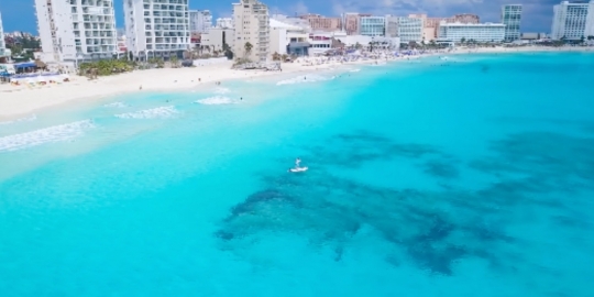 Zone beach paddle board