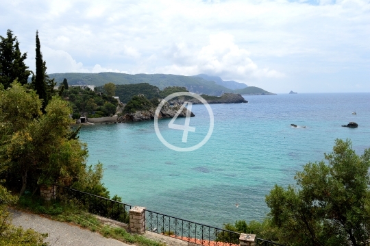  Balcony view Corfu Greece