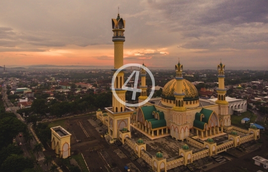 Big mosque in Lombok