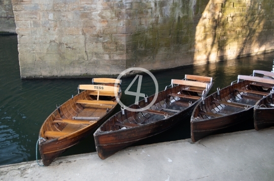 Boats docked