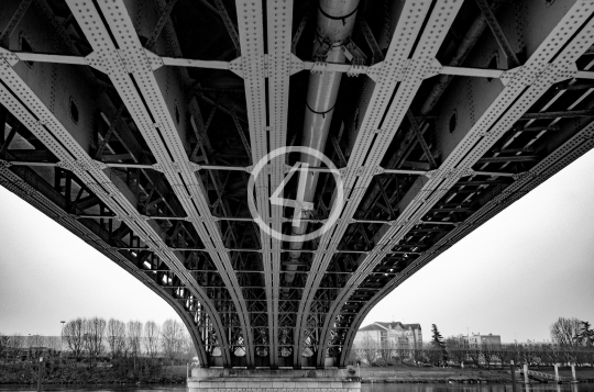 B/W Bridge underpass