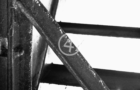 B/W Iron bars