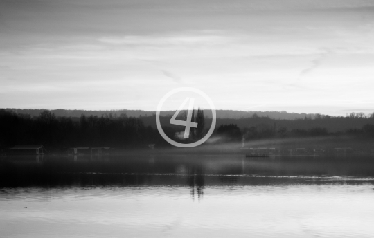 B/W Water landscape