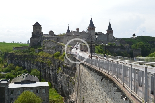 Castle Kamianets-Podilskyi Ukraine