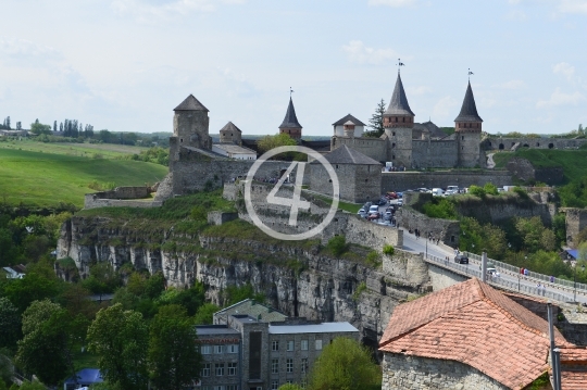 Castle Kamianets-Podilskyi Ukraine