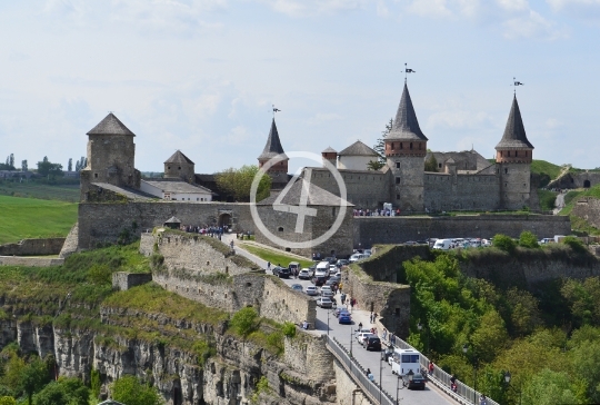 Castle tour Kamianets-Podilskyi Ukraine