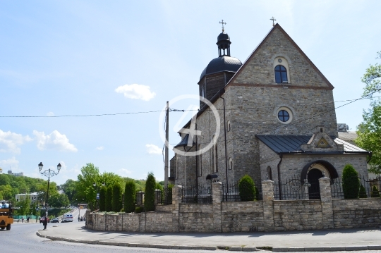 Church Kamianets-Podilskyi Ukraine