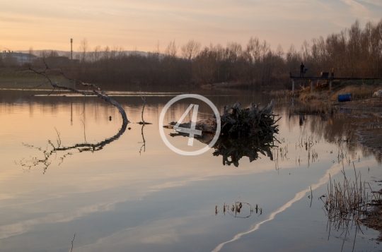 Cloud reflection