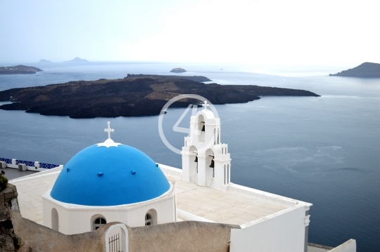 Coastal living Santorini Greece