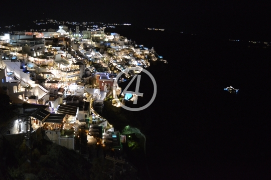 Coastal living Santorini Greece