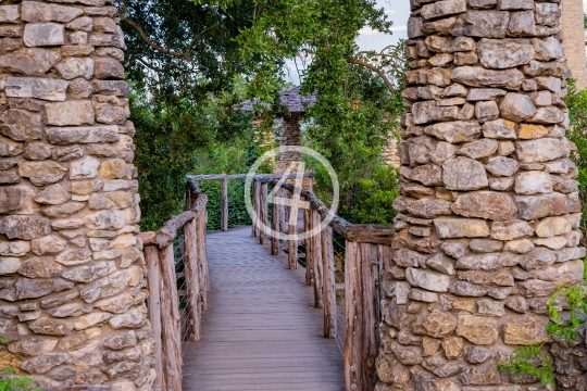 Garden lookout pathway