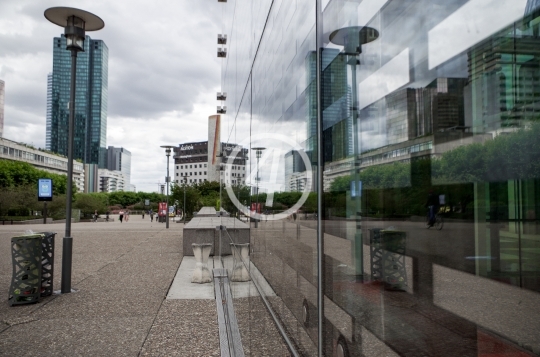 Glass building reflection 2