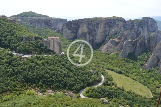 Green valley Meteora Greece