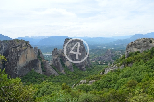 Green valley Meteora Greece