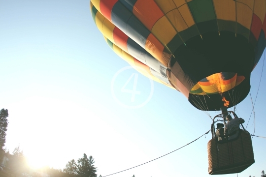 Hot air ballon