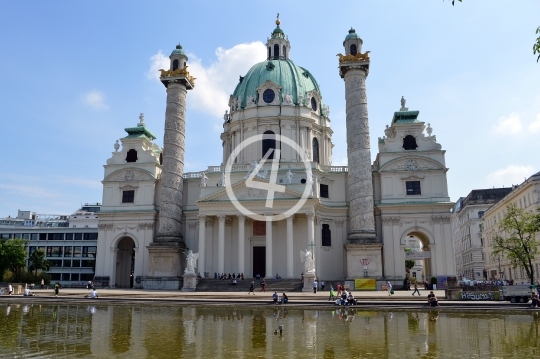 Karlskirche church Vienna