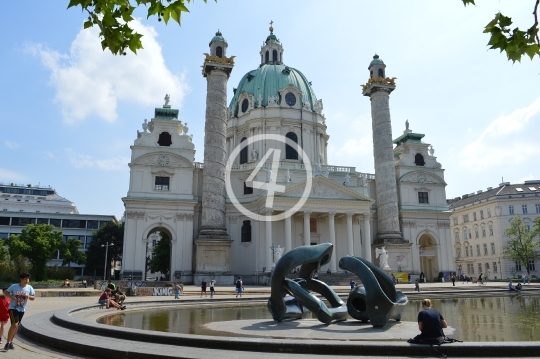 Karlskirche church Vienna