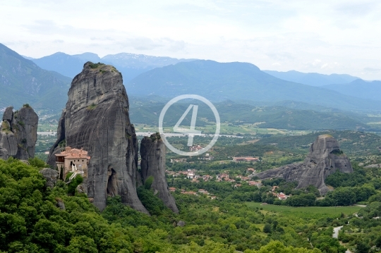 Living on the edge Meteora Greece