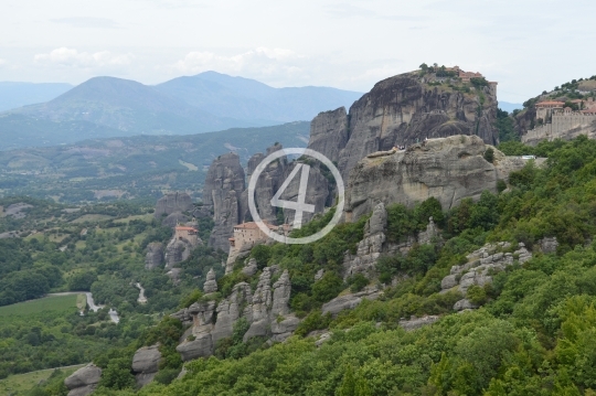 Living on the edge Meteora Greece