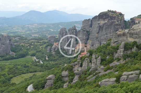 Living on the edge Meteora Greece