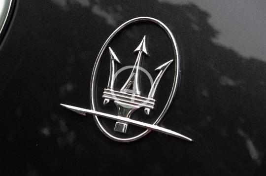 Maserati hood badge