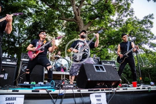 Metal stage view