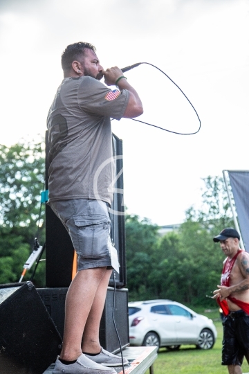 Metal stage view