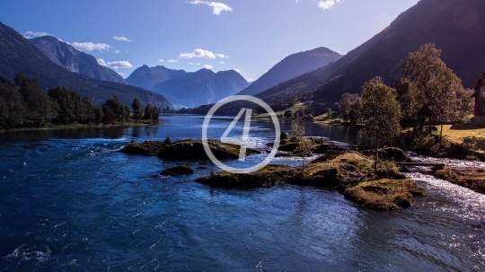 River through nature