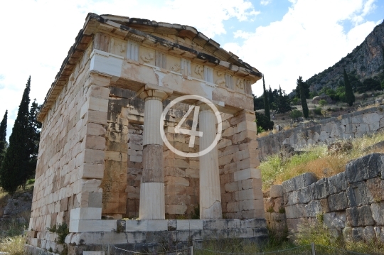 Ruins Delphi Greece