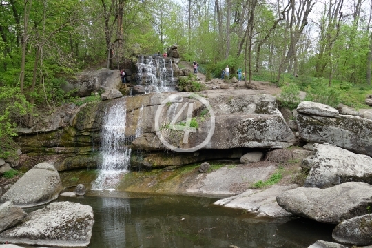 Stream waterfall