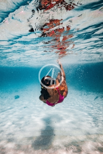 Under water swim