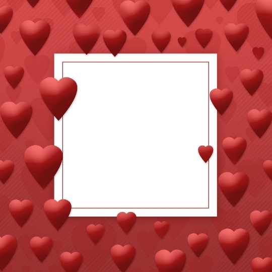 Valentine card template