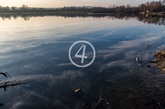 Water cloud reflection