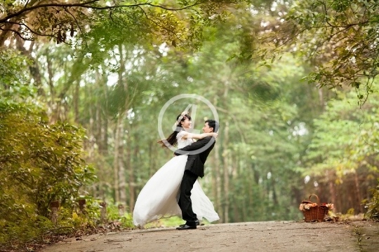 Wedding couple