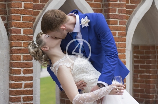 Wedding kiss