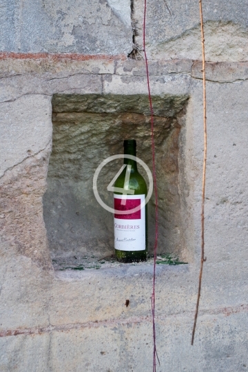 Wine in wall